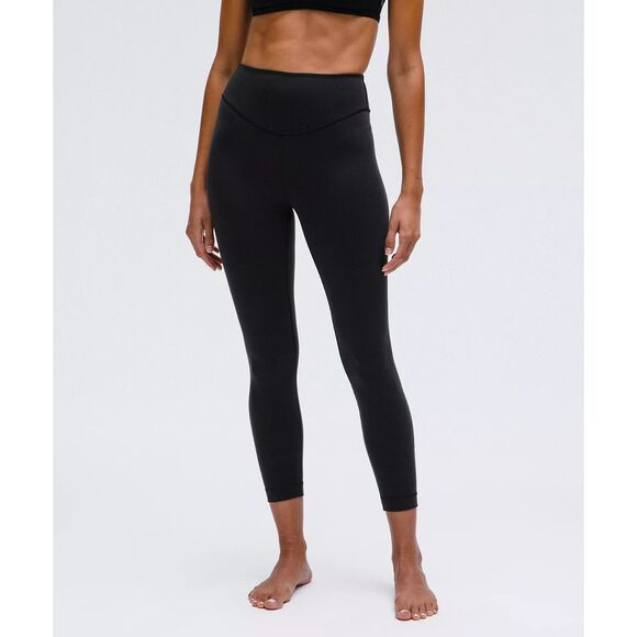 Lululemon Wunder Under SmoothCover High-Rise Tight 25" Size 4 Black NWT - Picture 1 of 9